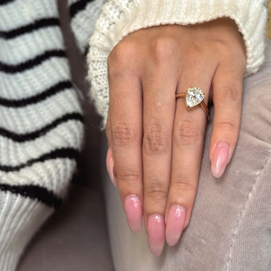 Evelin Lab Grown Engagement Ring