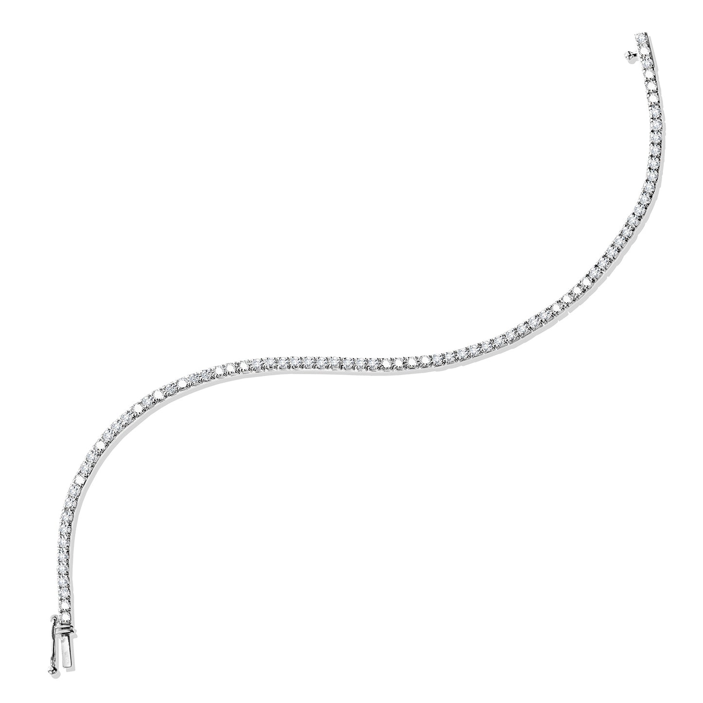 Lab Grown Diamond Tennis Bracelet