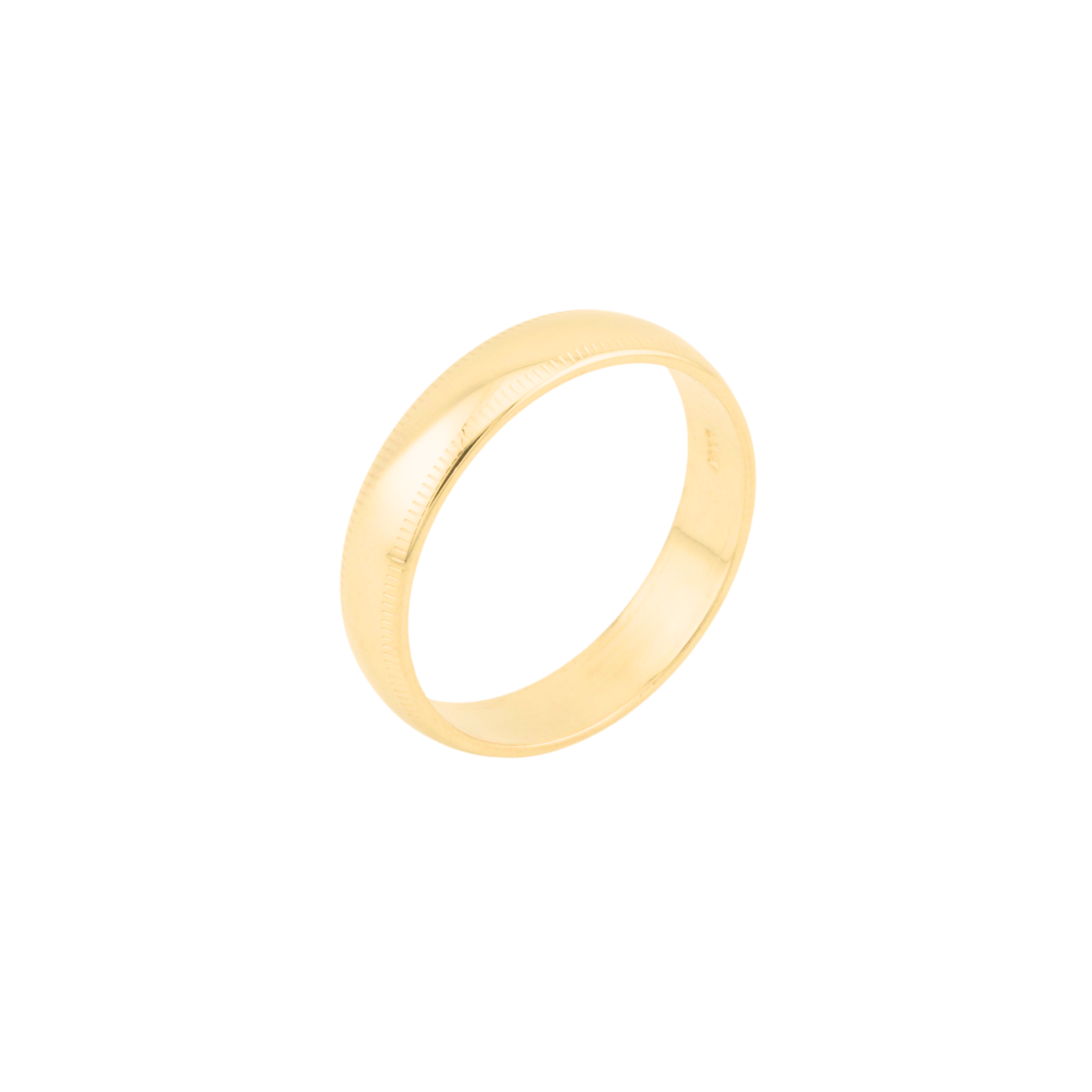 Milgrain Wedding Band