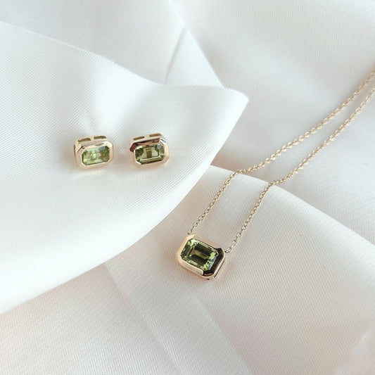 Periodot Earring