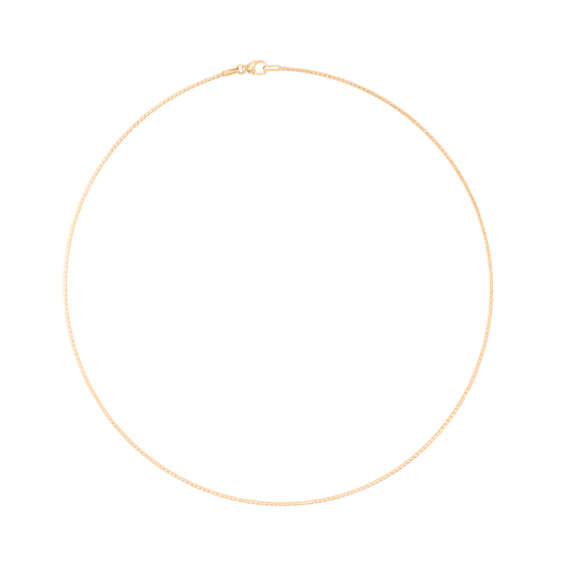 1.5mm Braided Omega Necklace