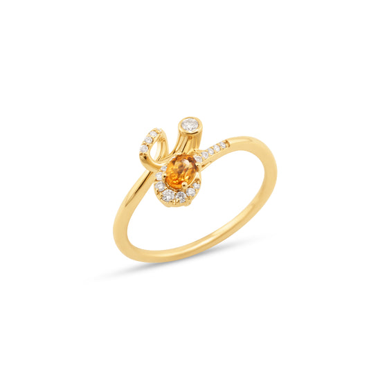 Luna Twist Ring