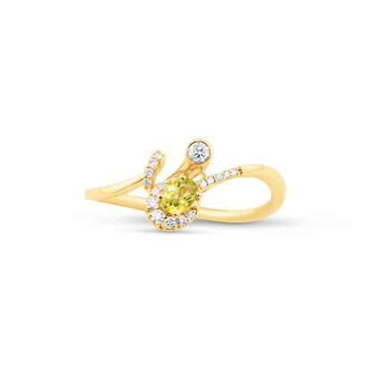 Luna Twist Ring