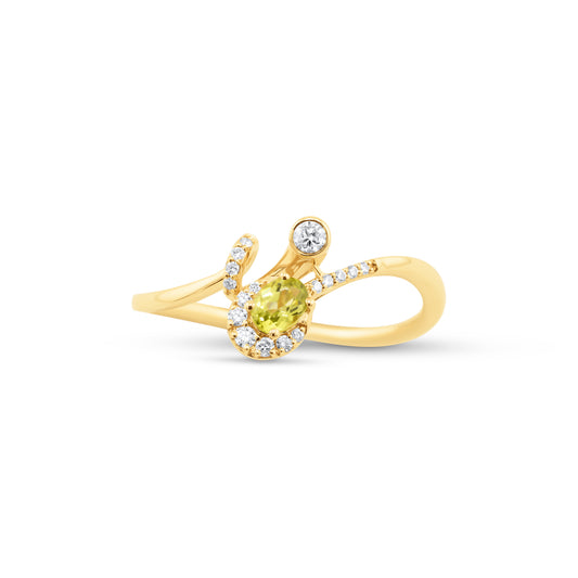 Luna Twist Ring