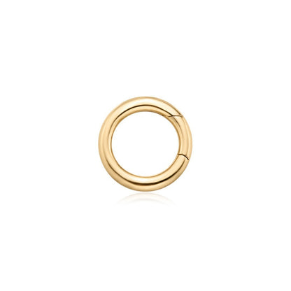 Round Gold Charm Clasp