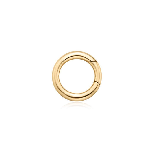 Round Gold Charm Clasp