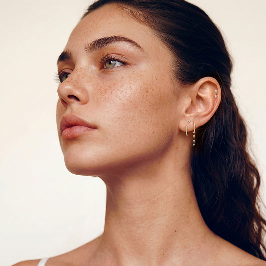 Mini Lab-Grown Diamond Earrings