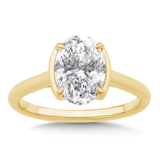 Violet Lab Grown Engagement Ring