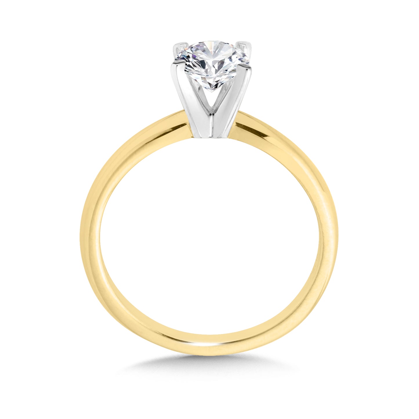 Rosa Lab Grown Engagement Ring 1 CT