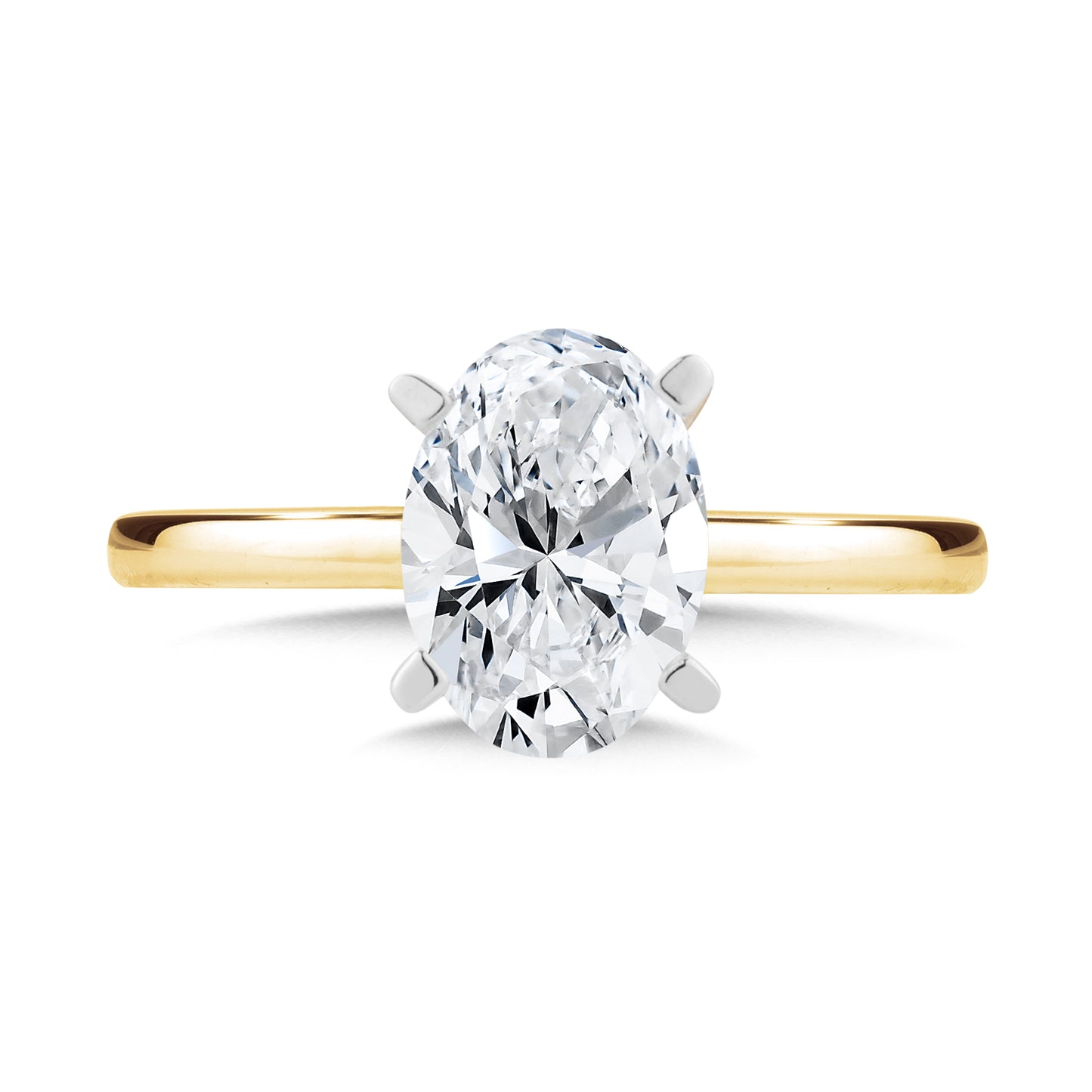 Rosa Lab Grown Engagement Ring 1 CT