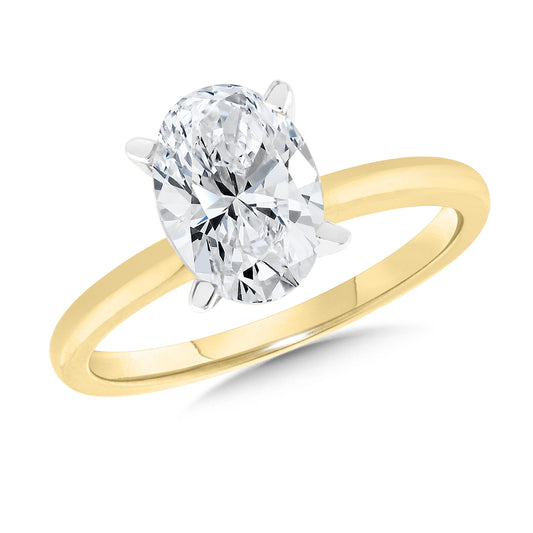 Rosa Lab Grown Engagement Ring 2.5 CT